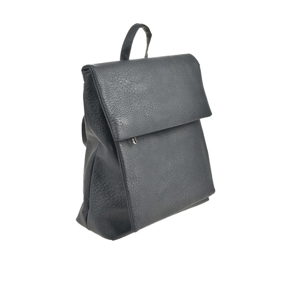 Rucsac dama din piele ecologica Francesca Rossi FR6412, Albastru inchis, #2, Bagsy