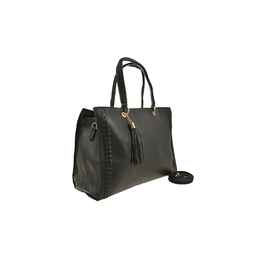 Geanta de mana din piele ecologica Francesca Rossi FR6416, Negru, #2, Bagsy