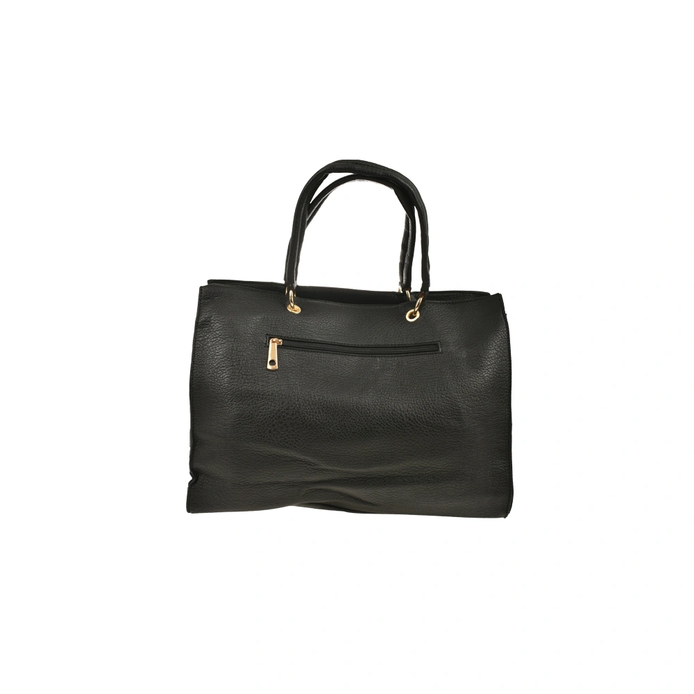 Geanta de mana din piele ecologica Francesca Rossi FR6416, Negru, #3, Bagsy