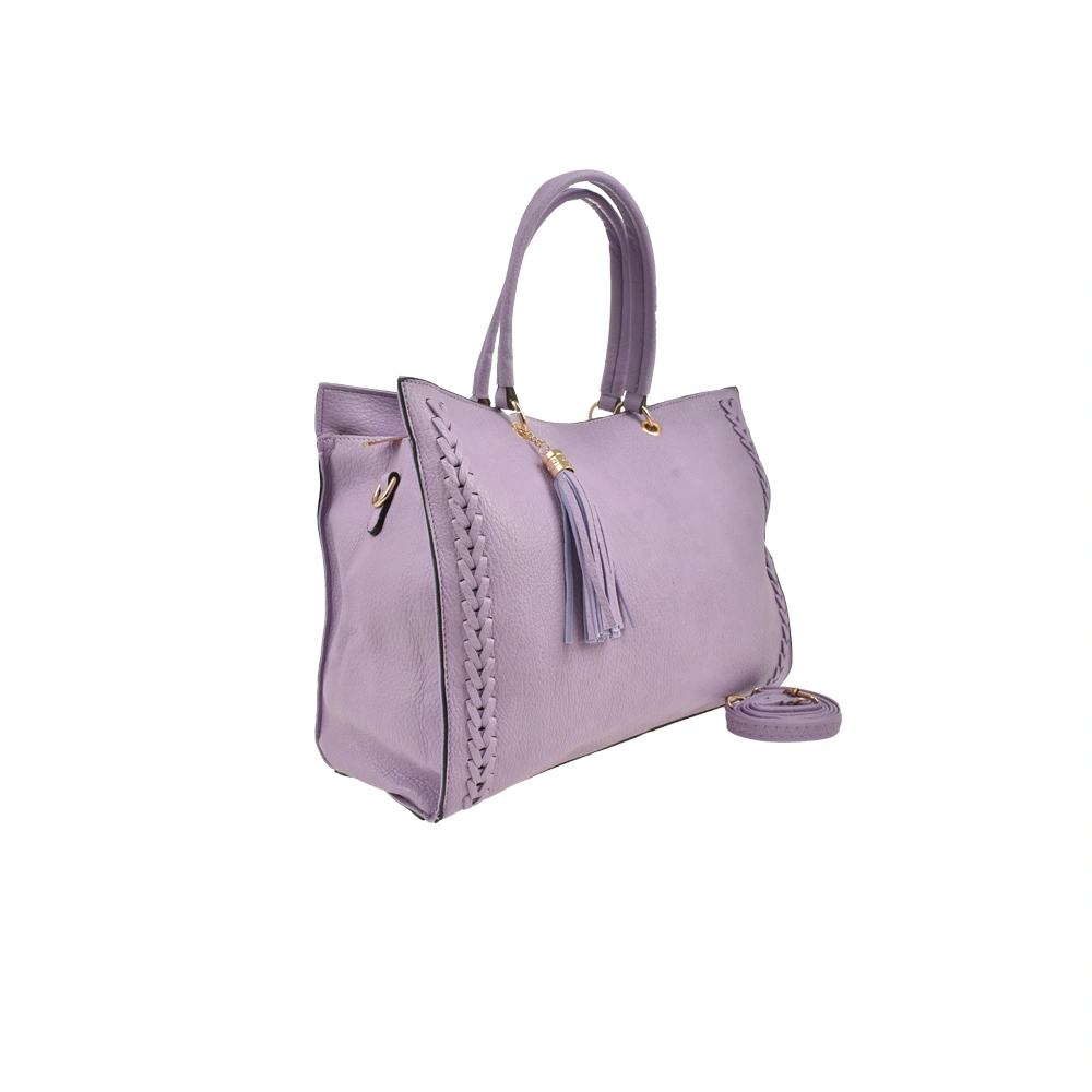 Geanta de mana din piele ecologica Francesca Rossi FR6416, Mov, #2, Bagsy