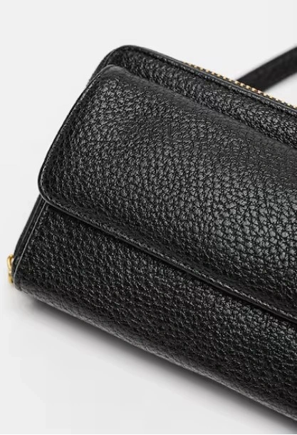 Geanta de umar din piele ecologica Francesca Rossi FR6421, Negru, #3, Bagsy