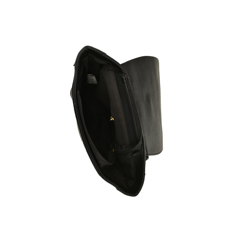 Rucsaca dama din piele ecologica Francesca Rossi FR6423, Negru, Nr. 4, Bagsy