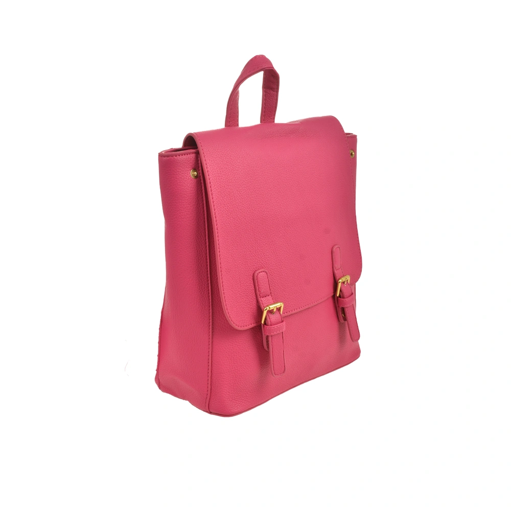 Rucsaca dama din piele ecologica Francesca Rossi FR6423, Fucsia, #2, Bagsy