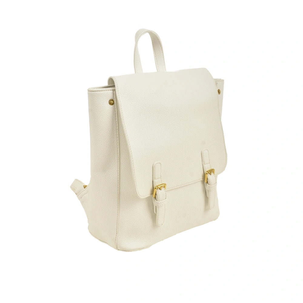 Rucsaca dama din piele ecologica Francesca Rossi FR6423, Alb, #2, Bagsy