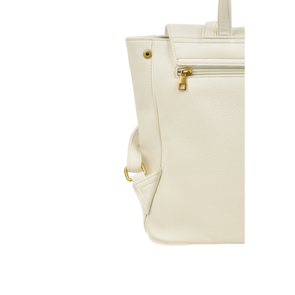 Rucsaca dama din piele ecologica Francesca Rossi FR6423, Alb, #5, Bagsy