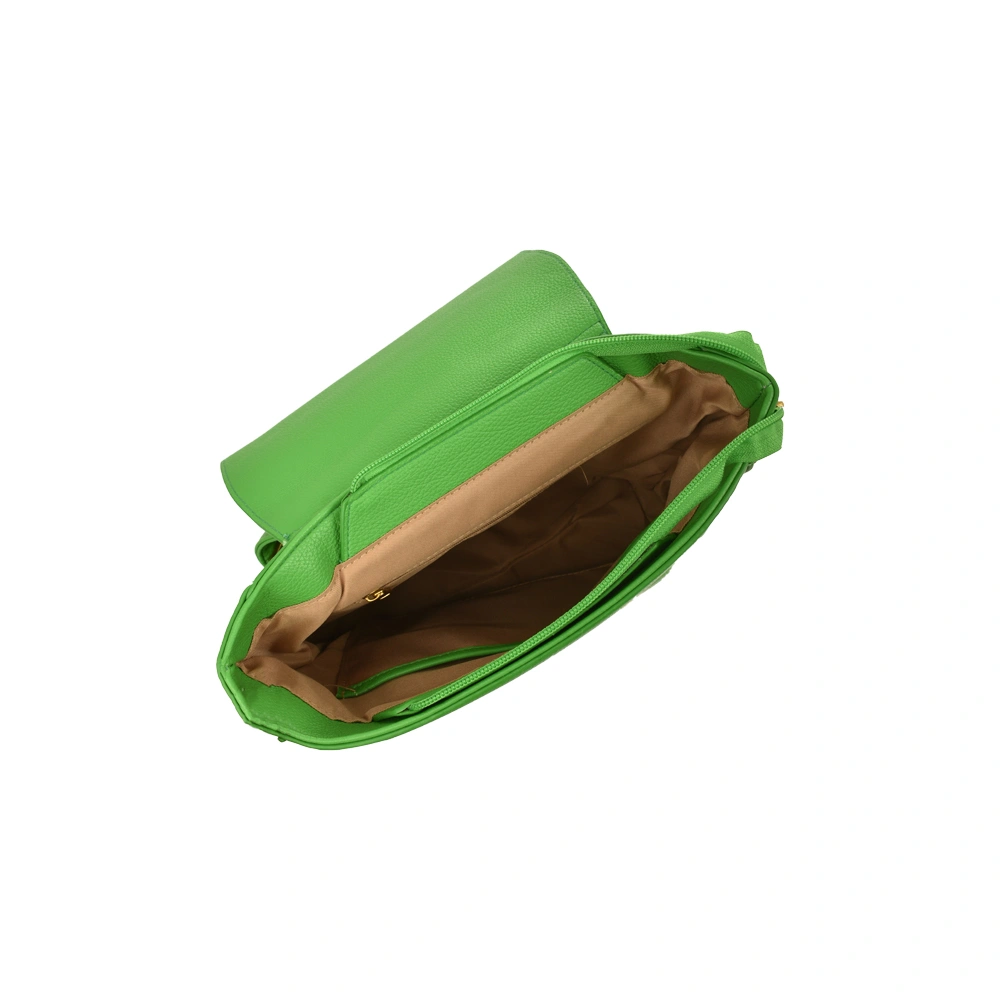 Rucsaca dama din piele ecologica Francesca Rossi FR6423, Verde, #4, Bagsy