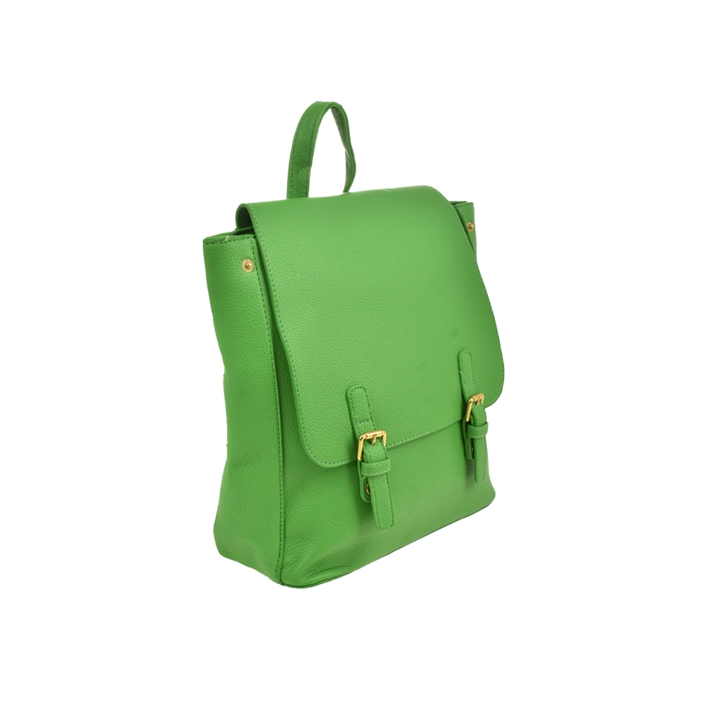 Rucsaca dama din piele ecologica Francesca Rossi FR6423, Verde, #2, Bagsy