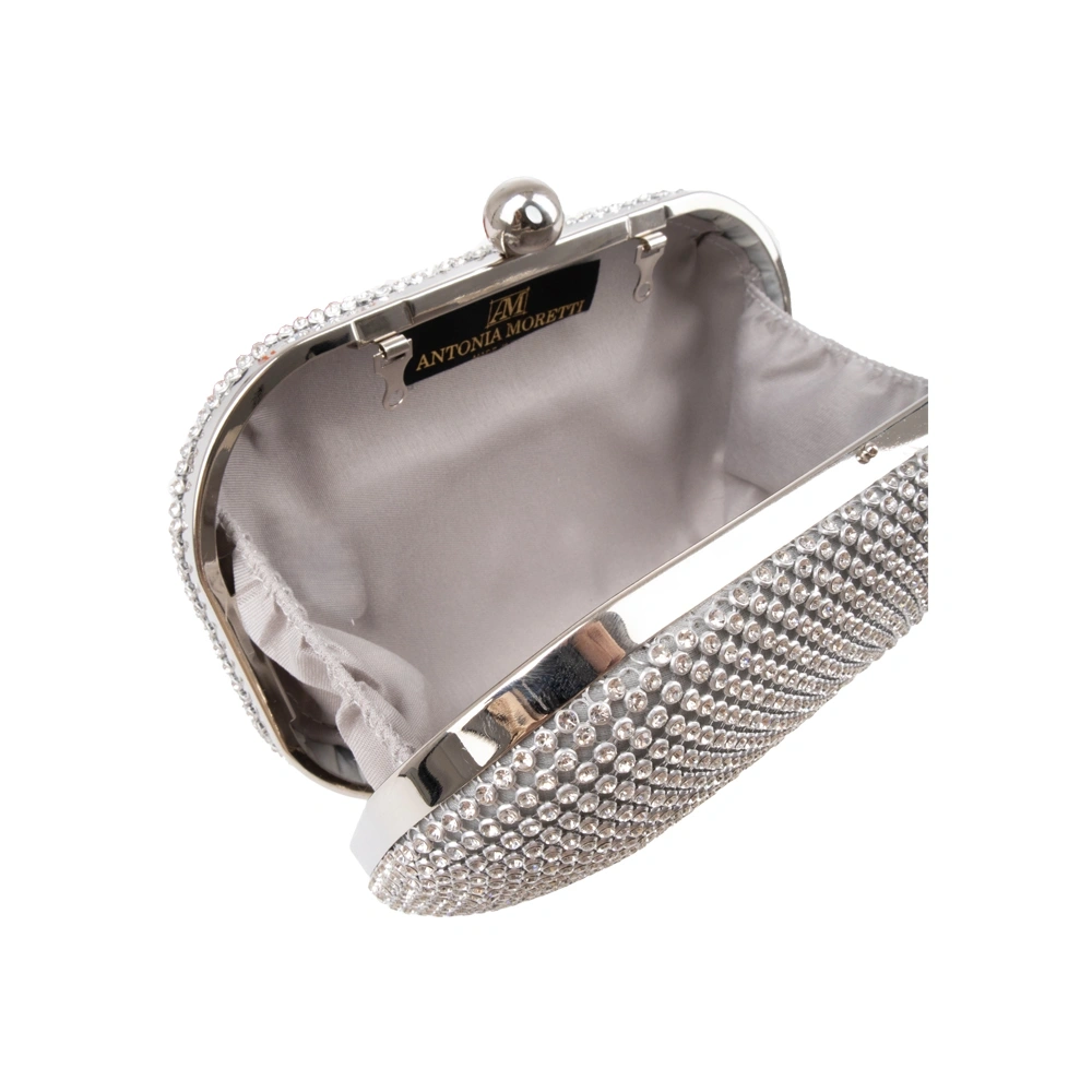 Geanta de ocazie Antonia Moretti AM1506, Argintiu, #4, Bagsy