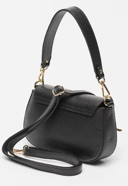 Geanta de umar din piele naturala Chiara Canotti CC1590, Negru, #2, Bagsy