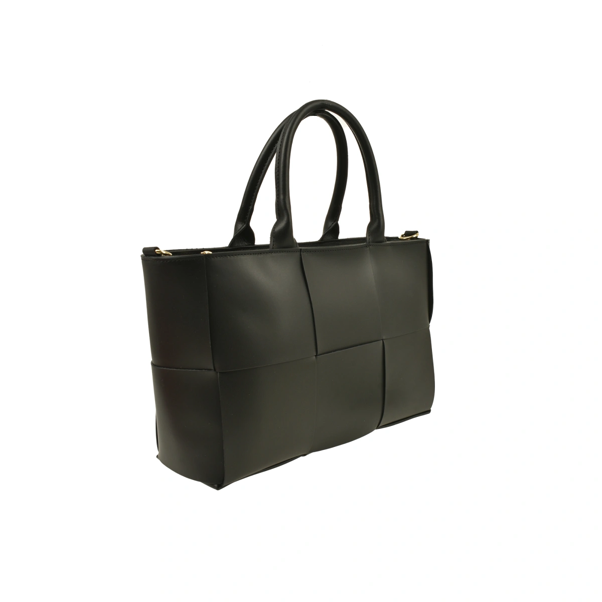 Geanta de mana din piele naturala Antonia Moretti AM1525, Negru, #2, Bagsy