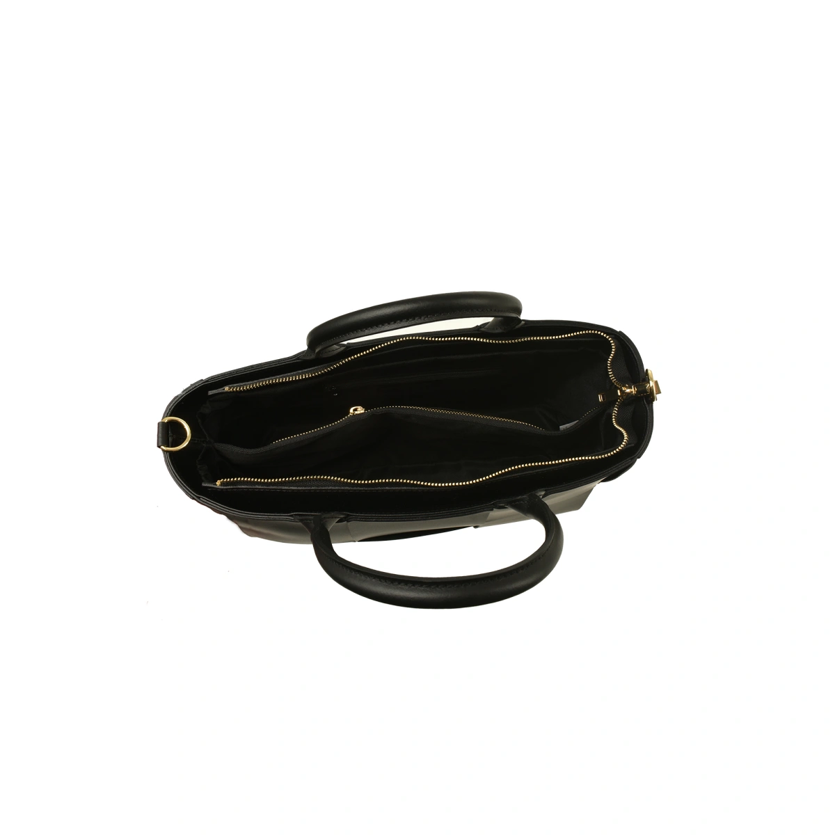 Geanta de mana din piele naturala Antonia Moretti AM1525, Negru, #3, Bagsy