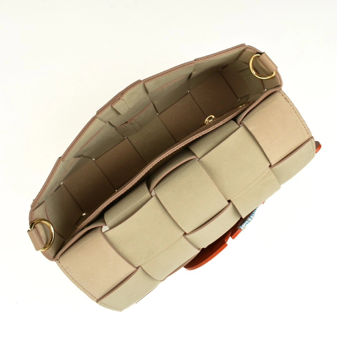 Geanta de umar din piele naturala Antonia Moretti AM1526, Roz prafuit, #4, Bagsy