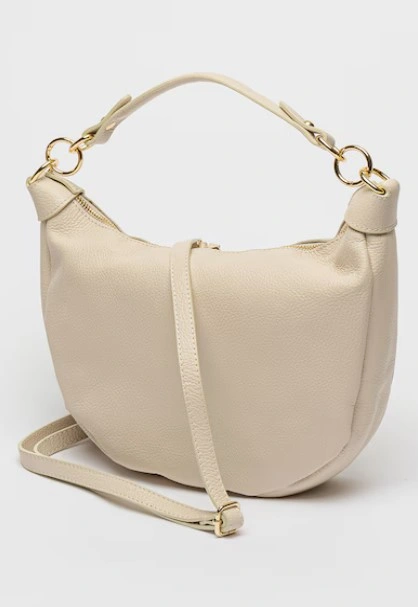 Geanta de mana din piele naturala Antonia Moretti AM1528, Bej, #2, Bagsy