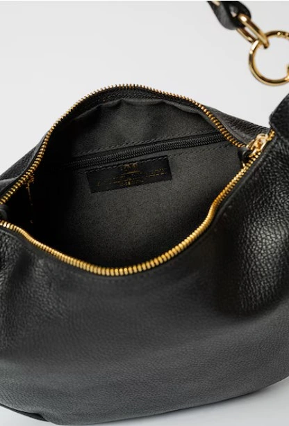 Geanta de mana din piele naturala Antonia Moretti AM1528, Negru, #3, Bagsy