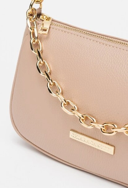 Geanta de umar din piele naturala Chiara Canotti CC1591, Roz prafuit, #3, Bagsy