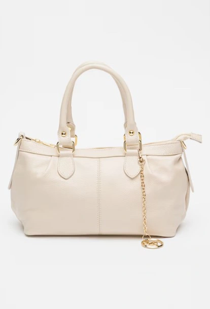 Geanta de umar din piele naturala Antonia Moretti AM1536, Bej, #1, Bagsy