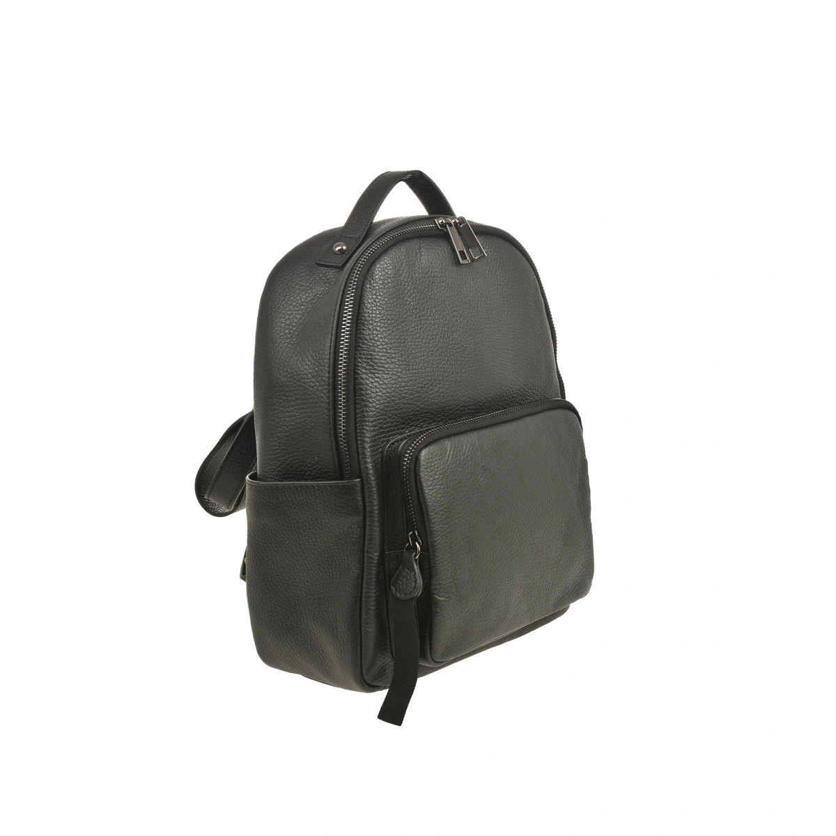 Rucsac dama din piele naturala Antonia Moretti AM1538, Negru, #2, Bagsy