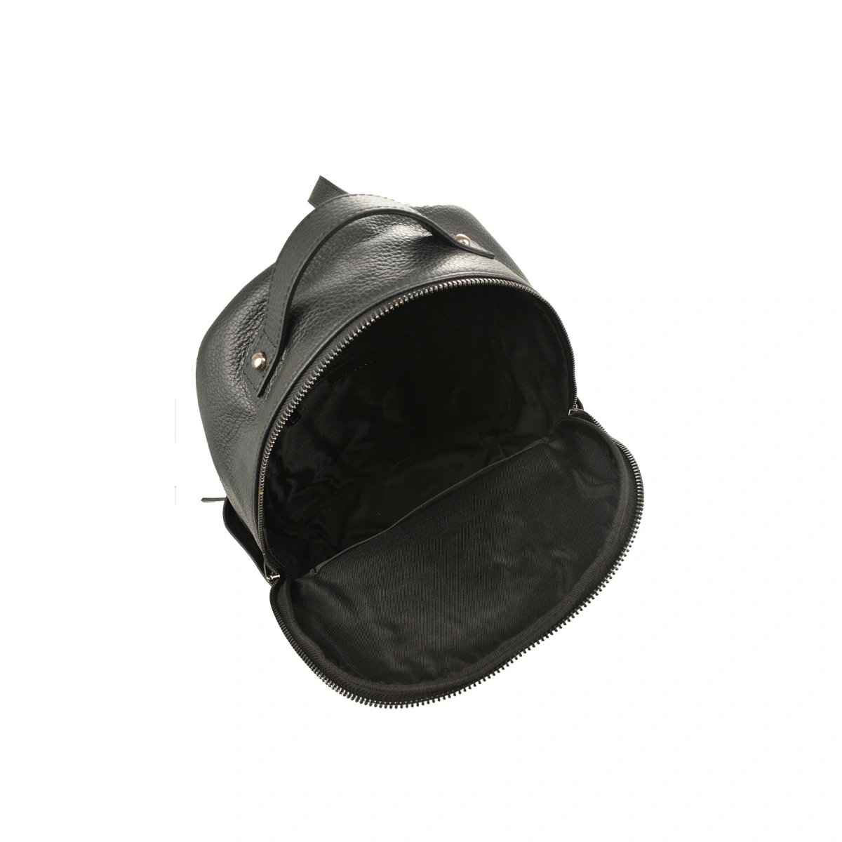 Rucsac dama din piele naturala Antonia Moretti AM1538, Negru, #4, Bagsy