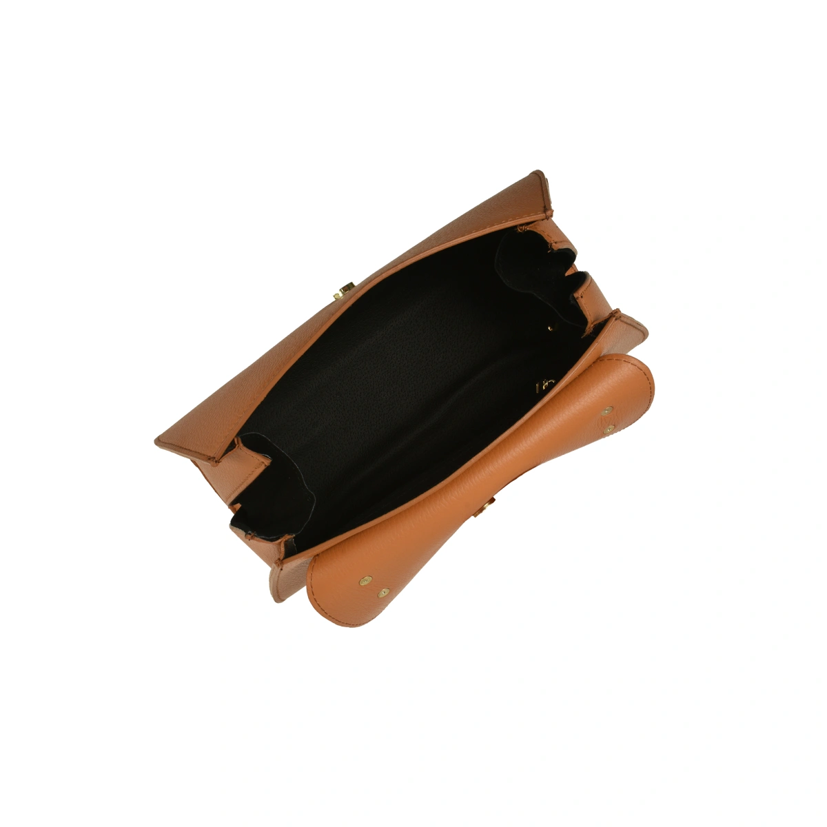 Geanta de umar din piele naturala Antonia Moretti AM1542, Cognac, #4, Bagsy