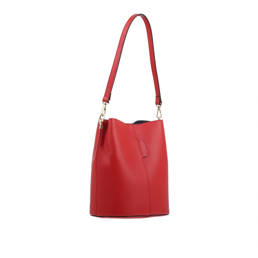 Geanta de umar din piele naturala Antonia Moretti AM1543, Rosu, Nr. 3, Bagsy