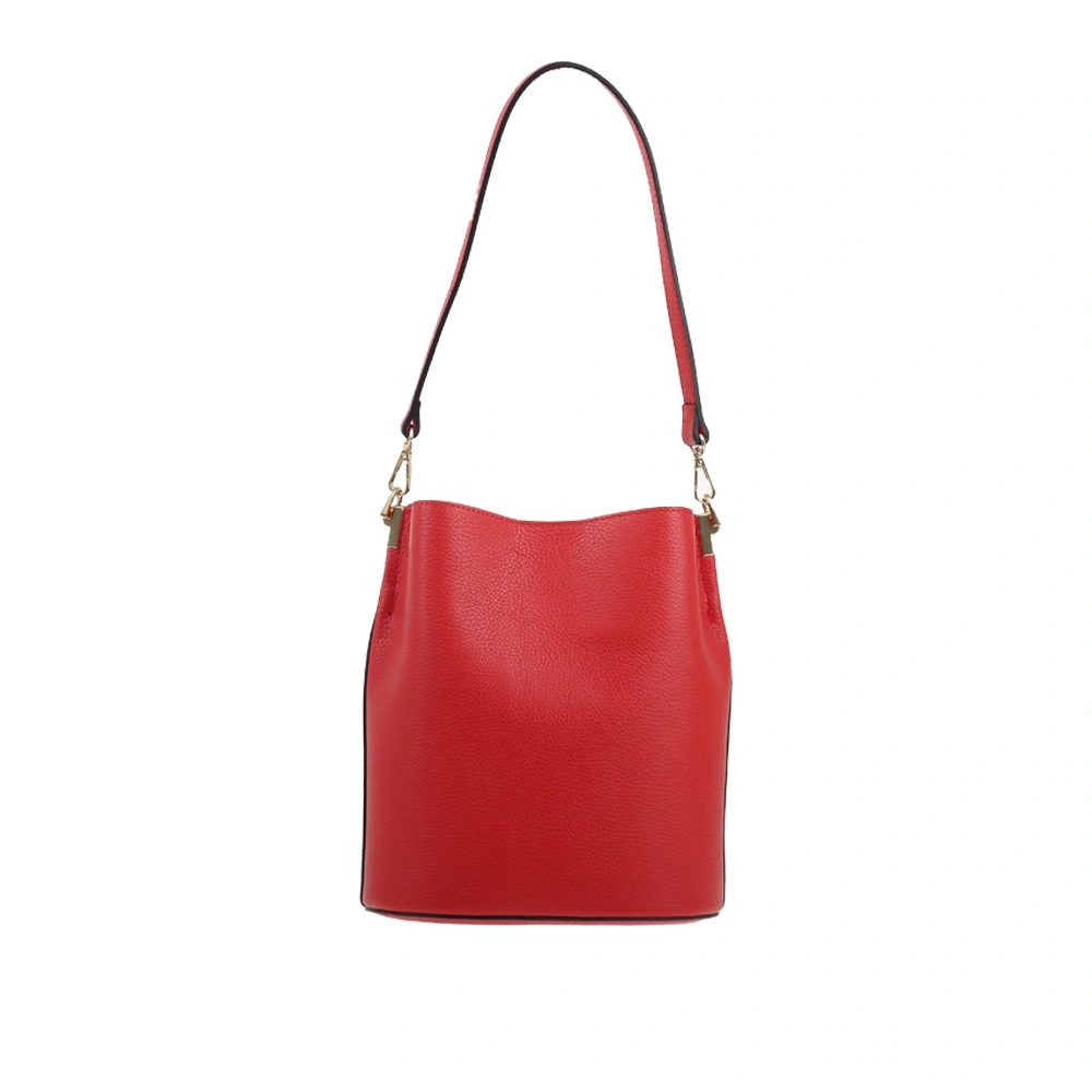 Geanta de umar din piele naturala Antonia Moretti AM1543, Rosu, Nr. 2, Bagsy