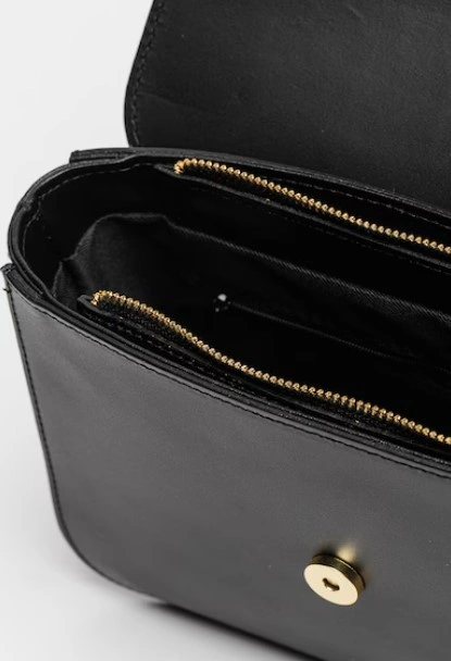 Geanta de umar din piele naturala Chiara Canotti CC1593, Negru, #4, Bagsy