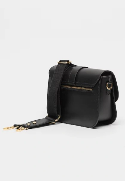 Geanta de umar din piele naturala Chiara Canotti CC1593, Negru, #2, Bagsy