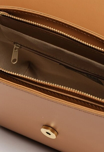 Geanta de umar din piele naturala Chiara Canotti CC1593, Cognac, #4, Bagsy