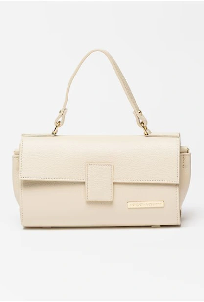 Geanta de umar din piele Antonia Moretti AM1545, Bej, #1, Bagsy