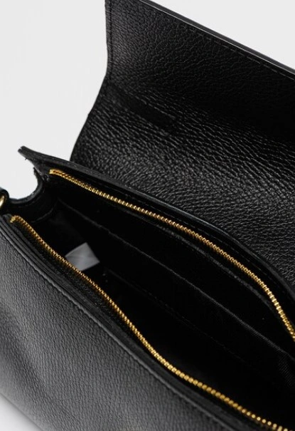 Geanta de umar din piele Antonia Moretti AM1545, Negru, #4, Bagsy