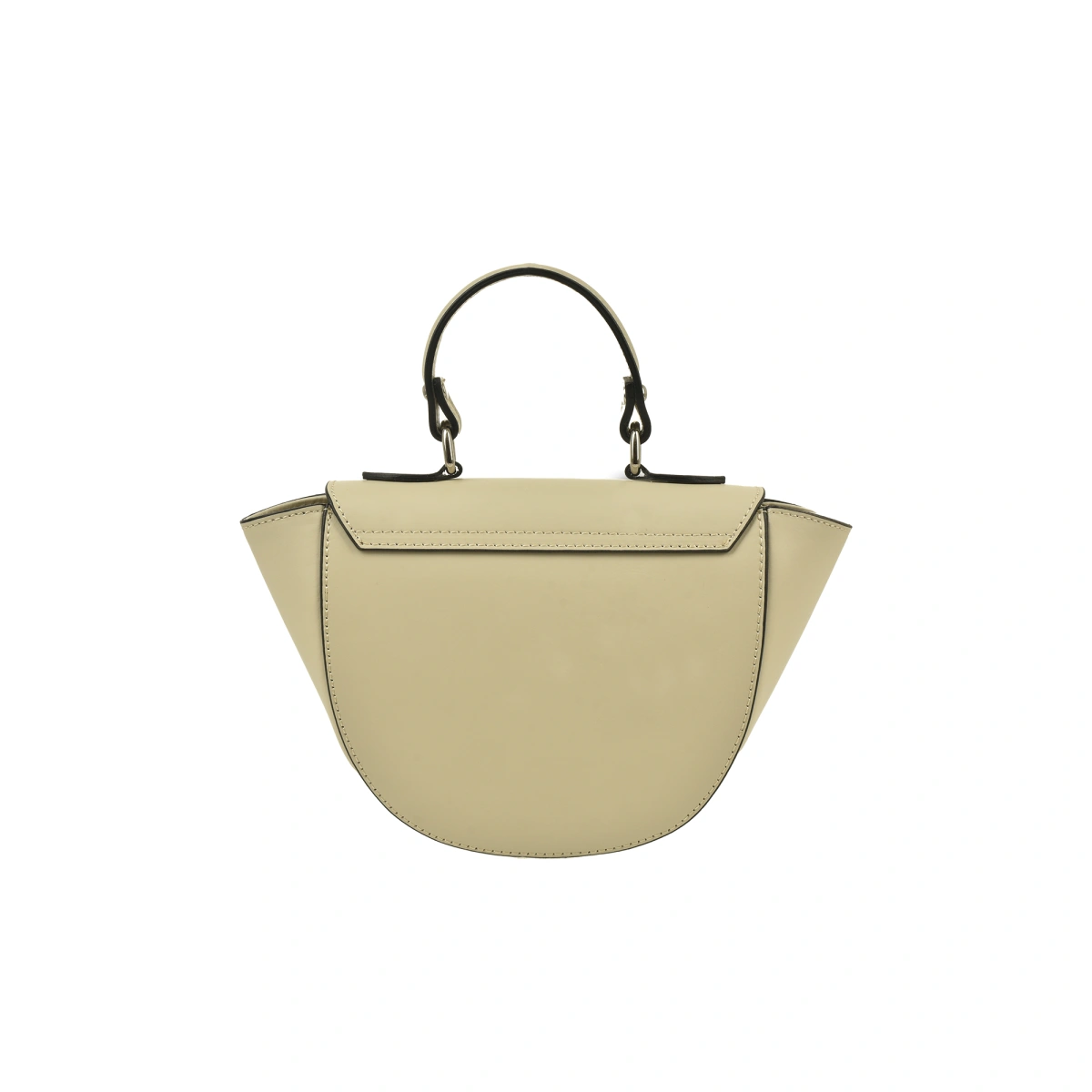 Geanta de mana din piele naturala Antonia Moretti AM1546, Bej, #2, Bagsy