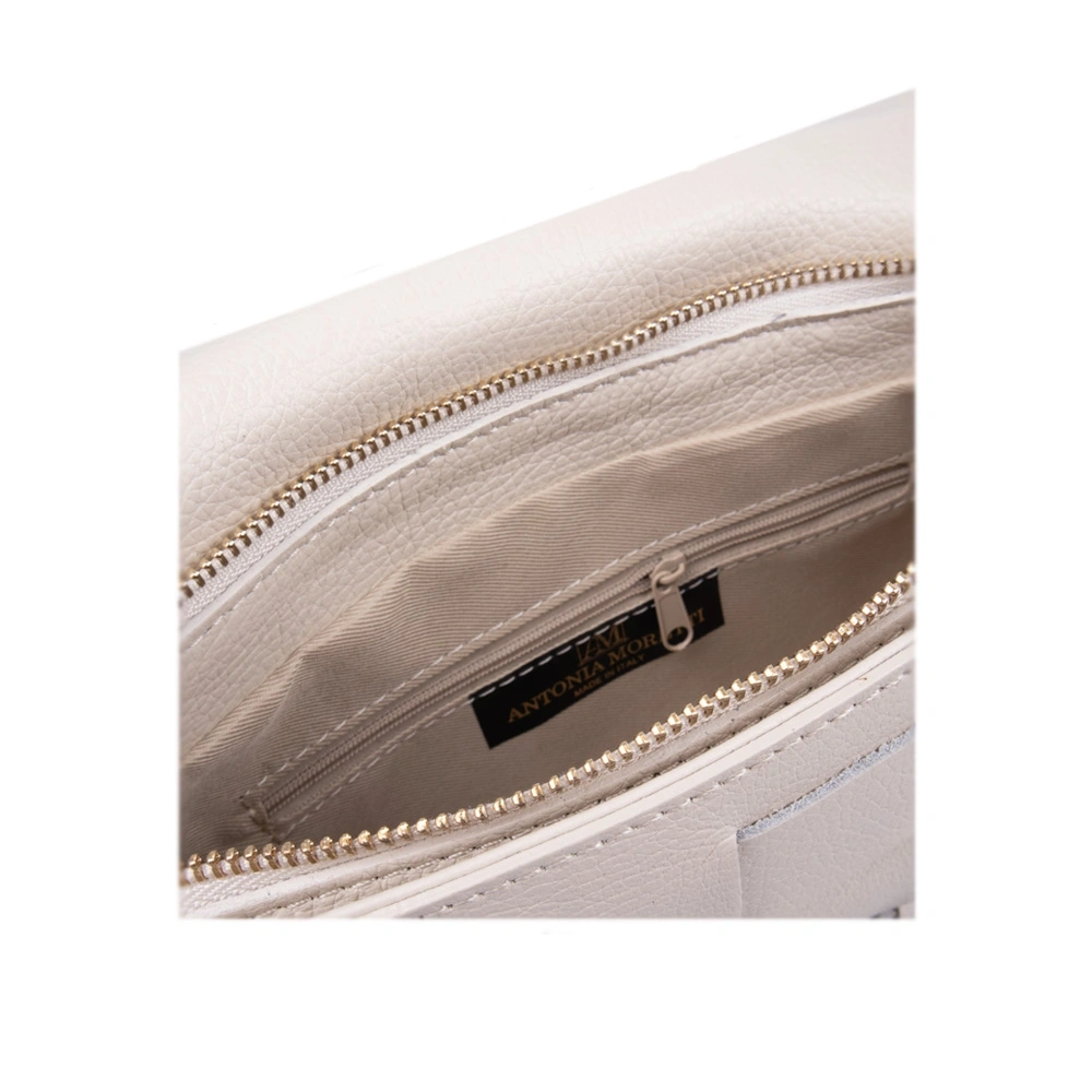 Geanta de umar din piele naturala Antonia Moretti AM1547, Bej, #3, Bagsy