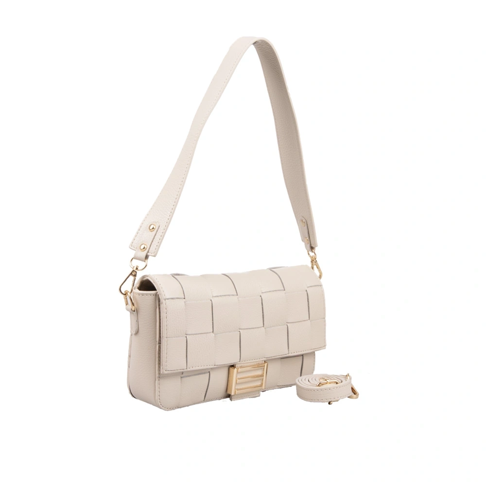 Geanta de umar din piele naturala Antonia Moretti AM1547, Bej, #2, Bagsy