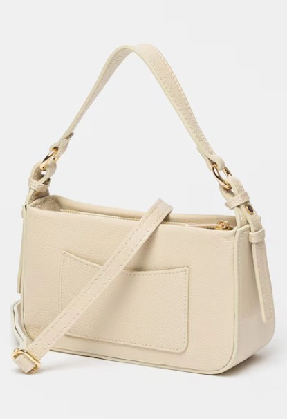 Geanta de umar din piele naturala Chiara Canotti CC1595, Bej, #2, Bagsy