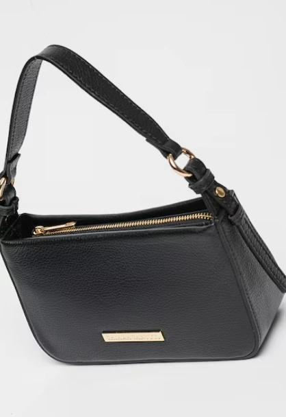 Geanta de umar din piele naturala Chiara Canotti CC1595, Negru, #3, Bagsy