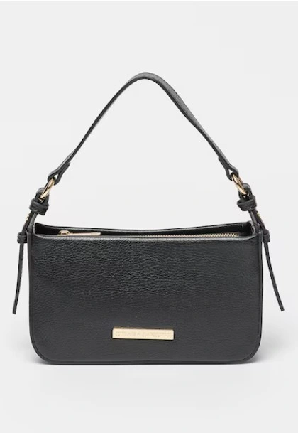 Geanta de umar din piele naturala Chiara Canotti CC1595, Negru, #1, Bagsy