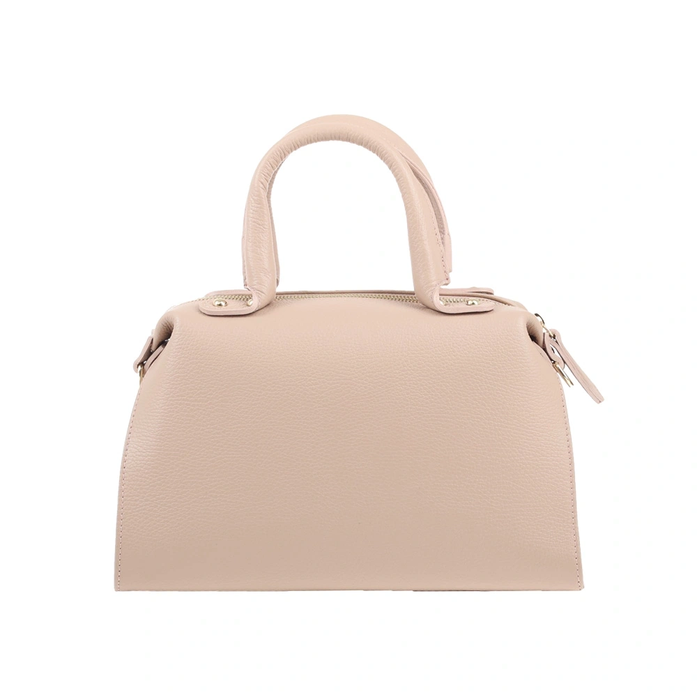 Geanta de mana din piele naturala Chiara Canotti CC1596, Roz prafuit, #3, Bagsy