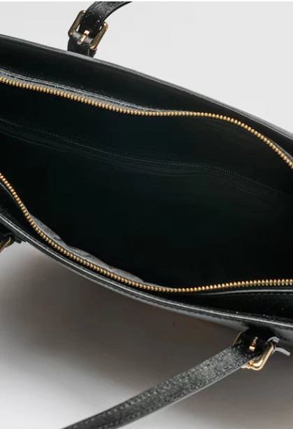 Geanta de mana din piele naturala Antonia Moretti AM1551, Negru, #3, Bagsy