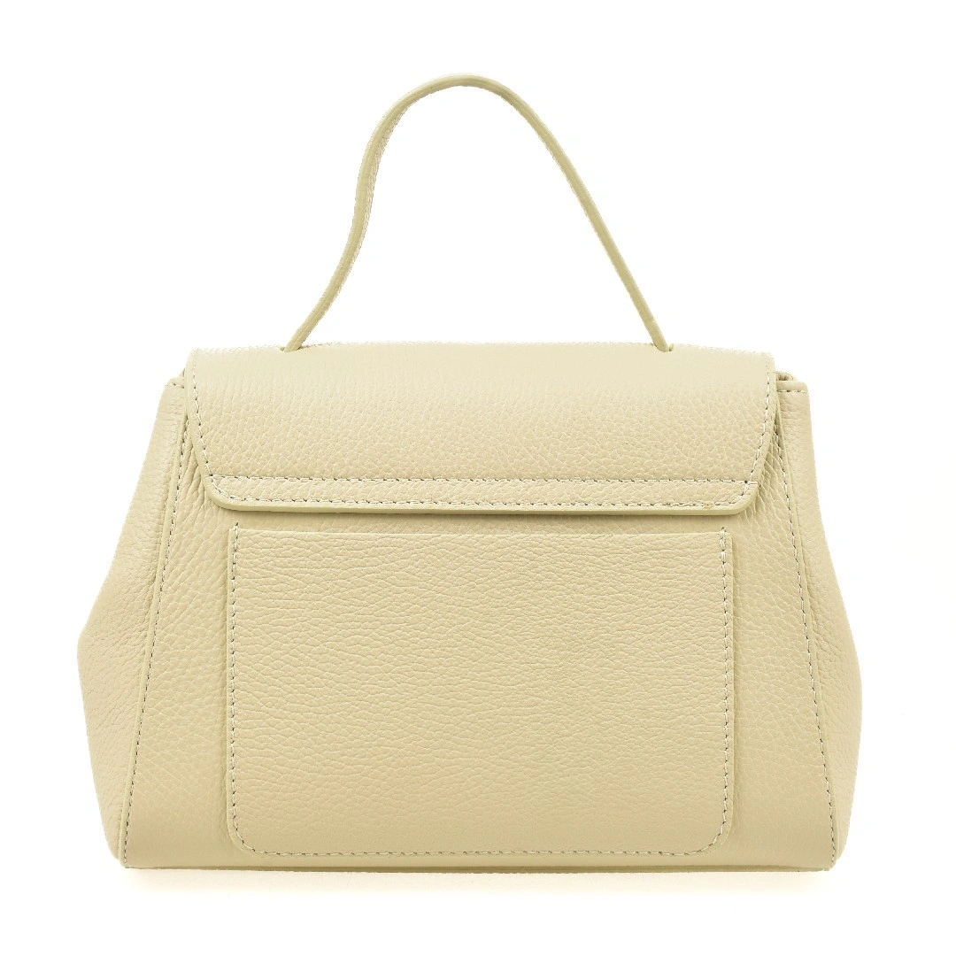 Geanta de umar din piele naturala Antonia Moretti AM1552, Bej, #3, Bagsy