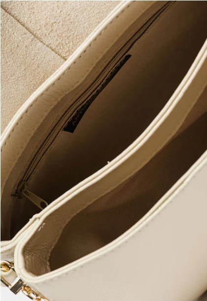 Geanta de umar din piele naturala Antonia Moretti AM1554, Beige, #4, Bagsy