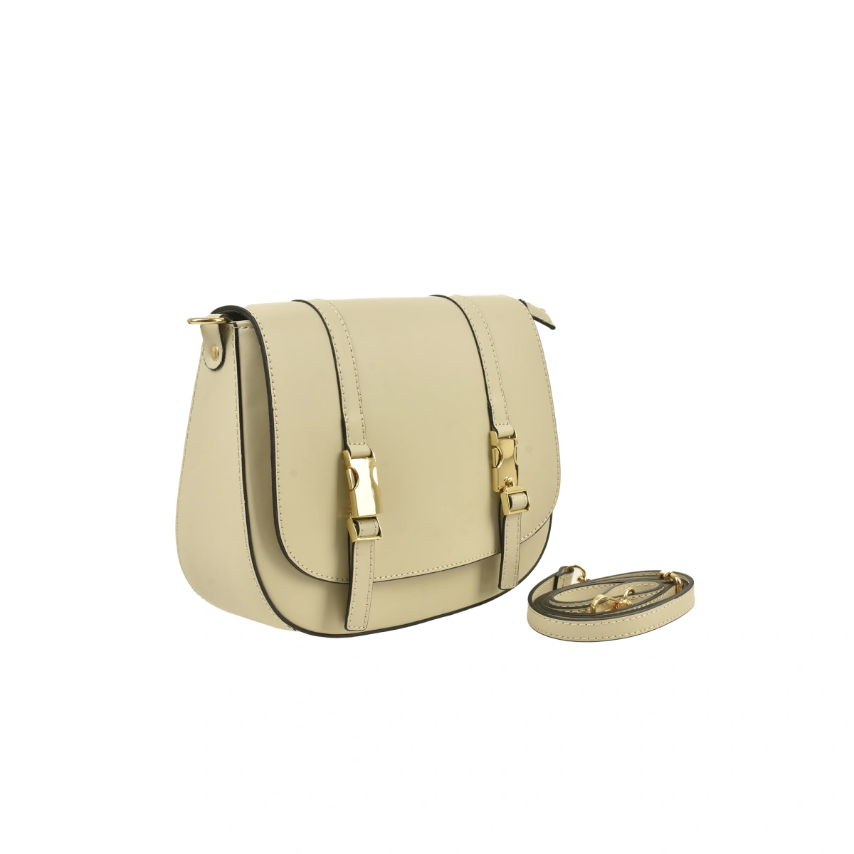 Geanta de umar din piele naturala AM1556, Bej, #2, Bagsy