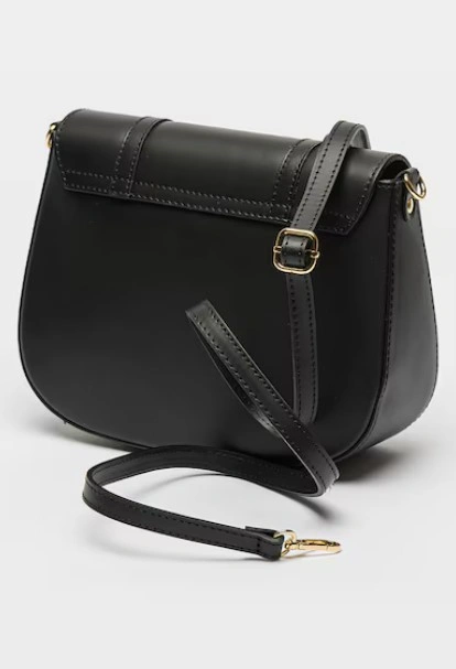 Geanta de umar din piele naturala AM1556, Negru, #2, Bagsy