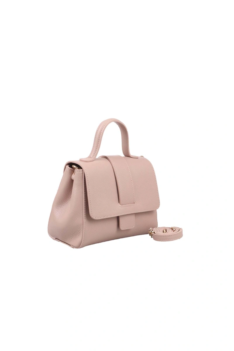 Geanta de umar din piele Chiara Canotti CC1597, Roz prafuit, #2, Bagsy