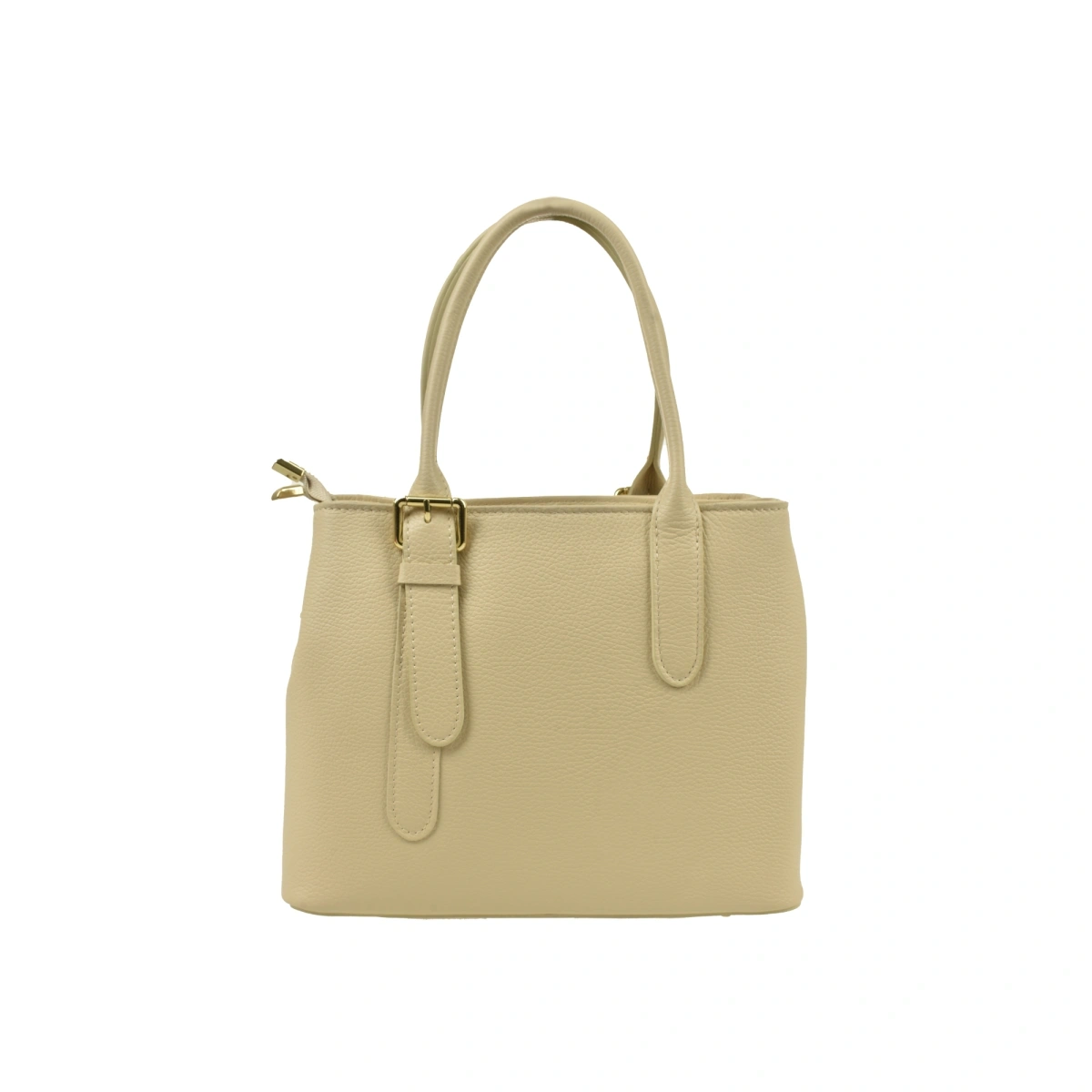 Geanta de mana din piele naturala Chiara Canotti CC1598, Bej, #3, Bagsy