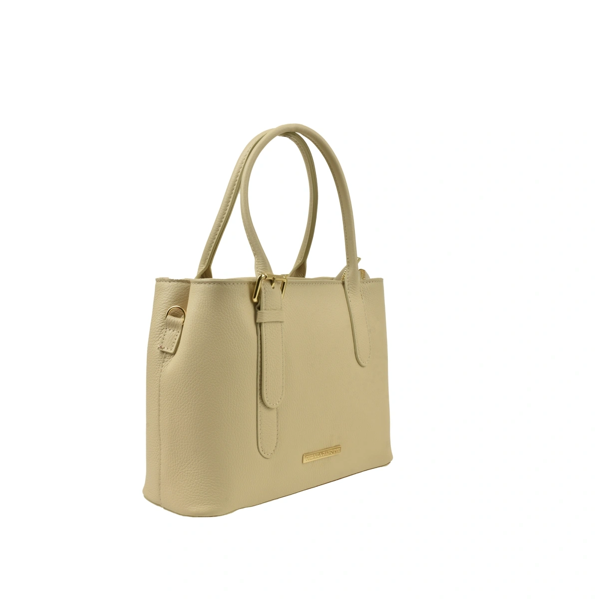 Geanta de mana din piele naturala Chiara Canotti CC1598, Bej, #2, Bagsy