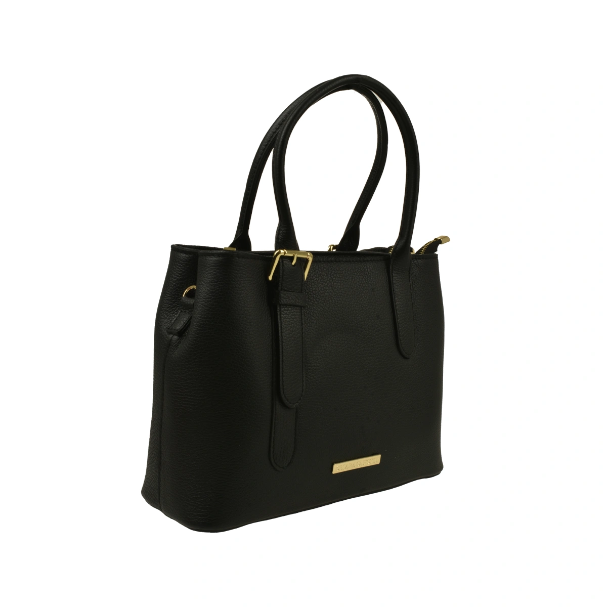 Geanta de mana din piele naturala Chiara Canotti CC1598, Negru, Nr. 2, Bagsy