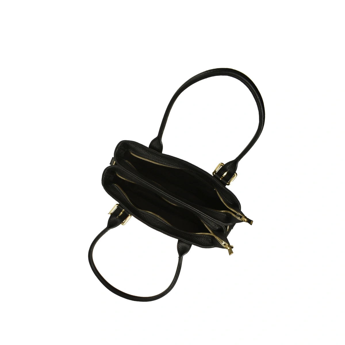 Geanta de mana din piele naturala Chiara Canotti CC1598, Negru, Nr. 4, Bagsy