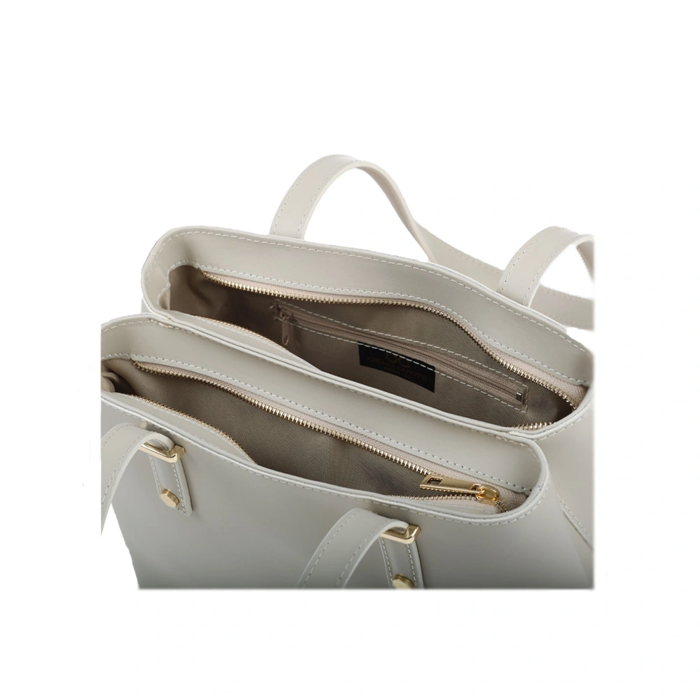 Geanta de umar din piele naturala Chiara Canotti CC1599, Bej, #3, Bagsy