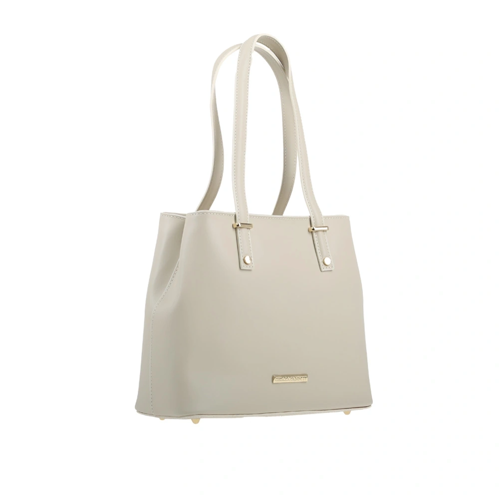 Geanta de umar din piele naturala Chiara Canotti CC1599, Bej, #2, Bagsy