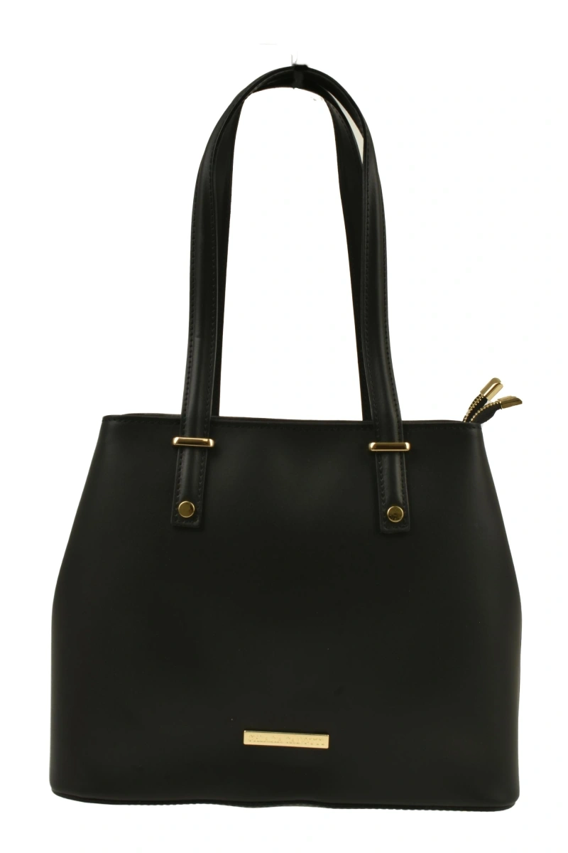 Geanta de umar din piele naturala Chiara Canotti CC1599, Nero, #1, Bagsy